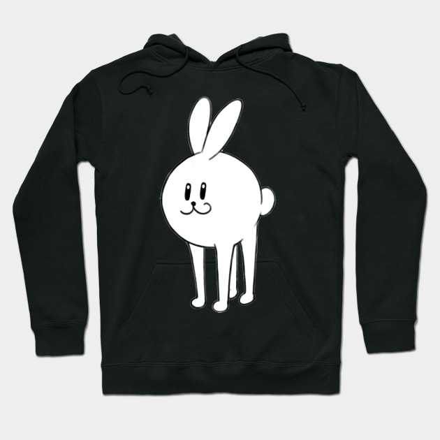 growing rabbit Hoodie by COOLKJS0